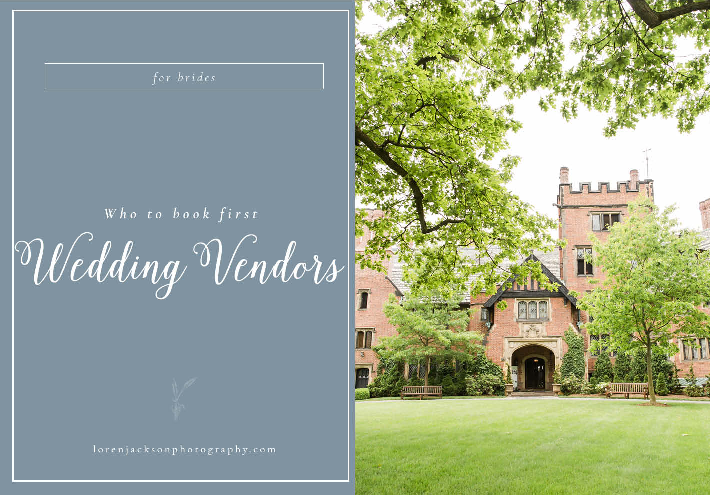 ohio wedding vendors, who to book first, stan hywet wedding, akron ohio