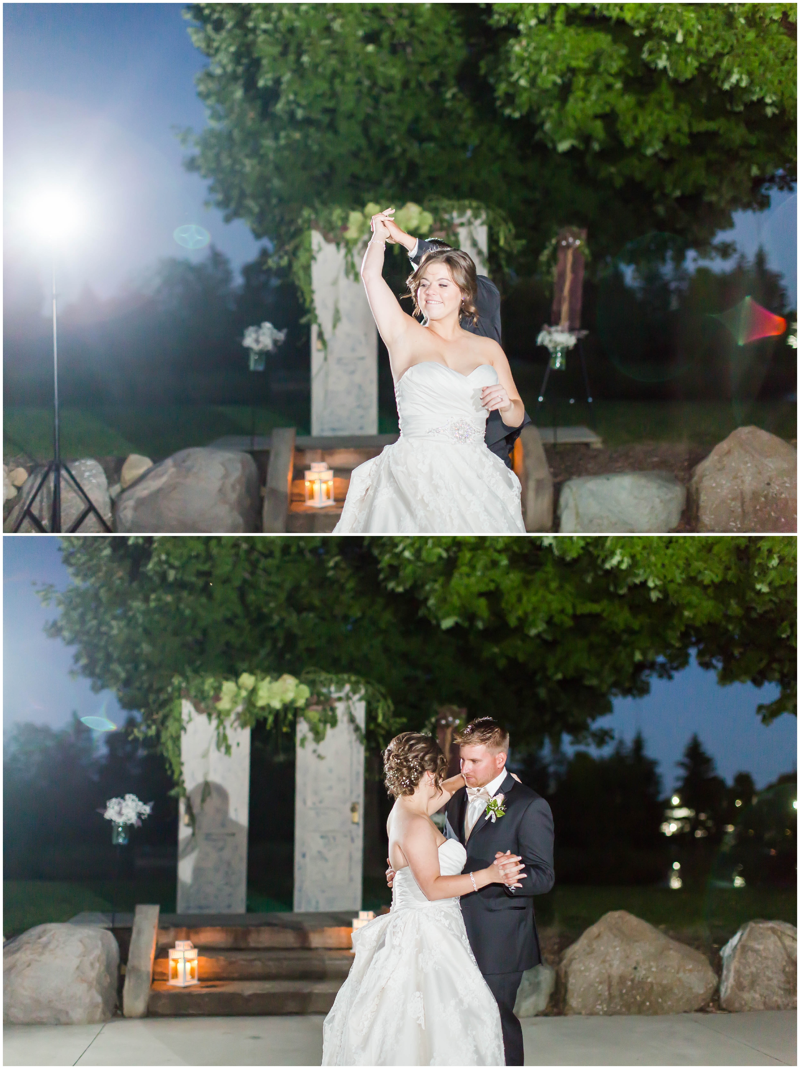 Ohio Wedding Photographer,fall wedding in akron ohio,loren jackson photography,night reception photos,photographer akron ohio,stow heritage barn wedding,