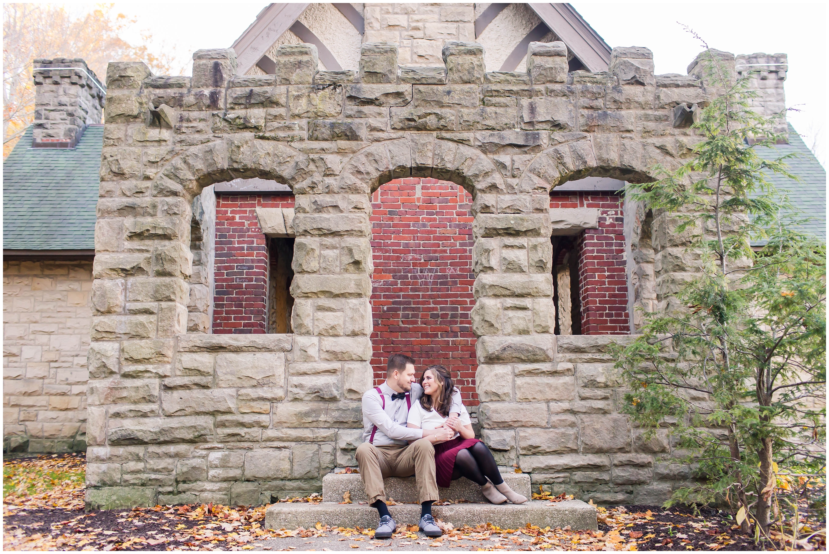 Cleveland Wedding Photographer,Fall Engagement Photos Northeast Ohio,Squire's Castle Engagement Photos,loren jackson photography,photographer akron ohio,