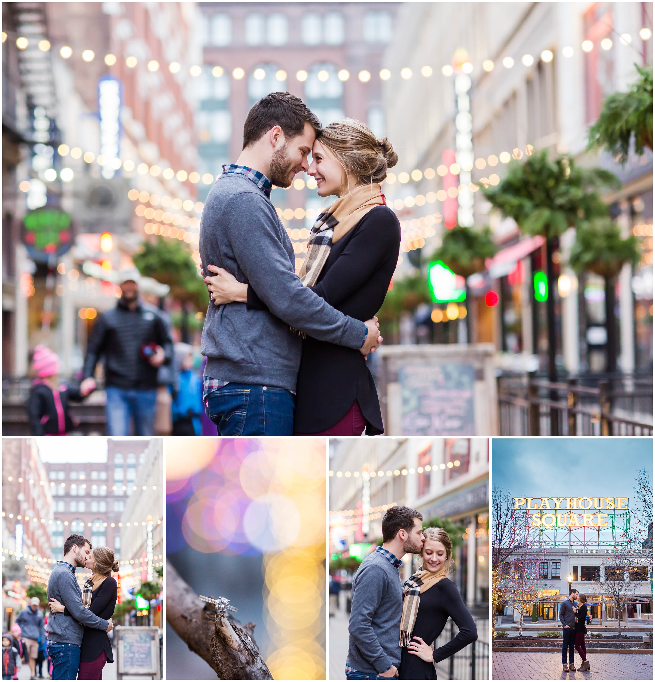 4th Street Arts Districts Cleveland,Cleveland Engagement Session,Playhouse Square,The Arcade Cleveland,loren jackson photography,photographer akron ohio,