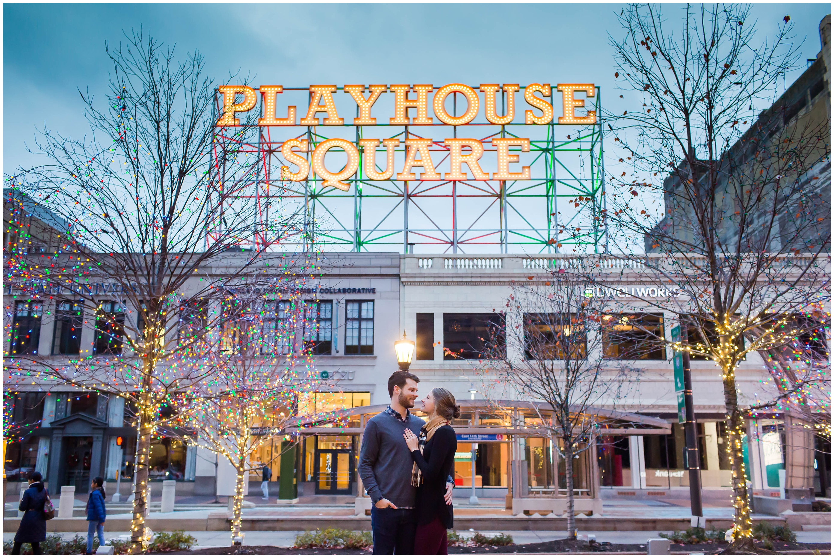 4th Street Arts Districts Cleveland,Cleveland Engagement Session,Playhouse Square,The Arcade Cleveland,loren jackson photography,photographer akron ohio,