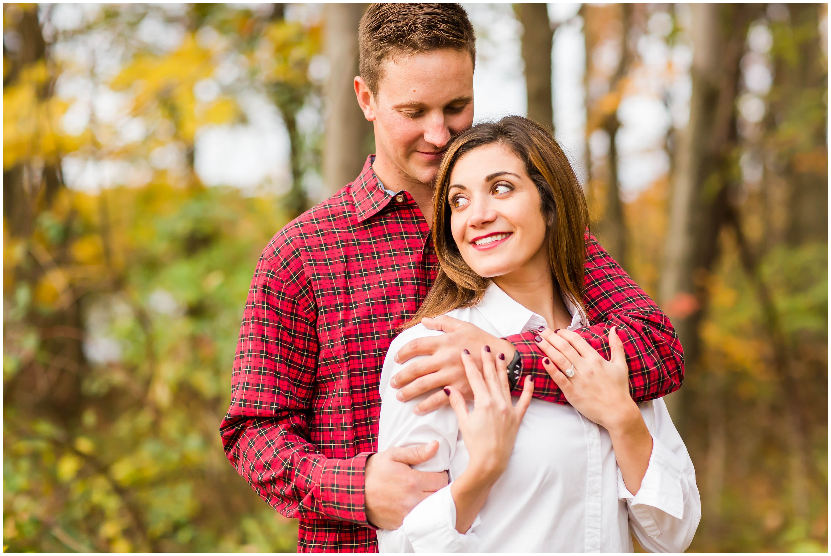 Portage Lakes Fall Engagement Photos | Photographer Akron OhioWedding ...