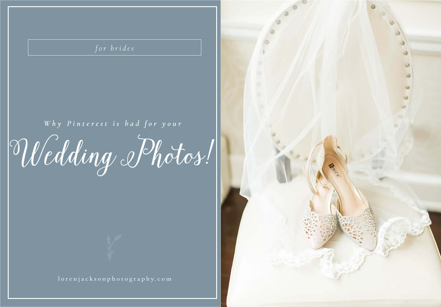 Pinterest is helpful when planning your wedding, but has the potential to ruin your wedding photography. Here are four reason why Pinterest is bad for your wedding photos!